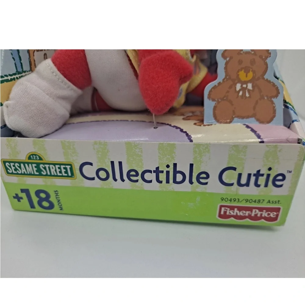 Sesame Street 2001 Elmo Plush Collectible Cutie